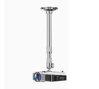 YOUXIZI Supporto per Videoproiettore Universale da Soffitto,Mini Staffa Proiettore Soffitto in Lega di Alluminio,Staffa da soffitto per proiettore per Proiettore,Videocamere,Router