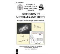 Youxue Zahng Diffusion in Minerals and Melts (Tascabile)