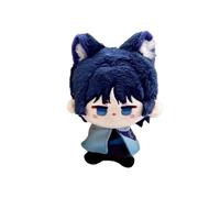Youxy Anime Peluche Diluc/Venti/ZhongLi Figura Posizione Seduta Mini Ciondolo 12CM Anime Cartoon PP Cotone Morbido Farcito Borsa Decorazione per i fan dei giocatori