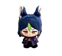 Youxy Anime Peluche Diluc/Venti/ZhongLi Figura Posizione Seduta Mini Ciondolo 12CM Anime Cartoon PP Cotone Morbido Farcito Borsa Decorazione per i fan dei giocatori