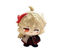 Youxy Anime Peluche Diluc/Venti/ZhongLi Figura Posizione Seduta Mini Ciondolo 12CM Anime Cartoon PP Cotone Morbido Farcito Borsa Decorazione per i fan dei giocatori