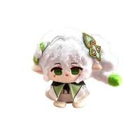 Youxy Anime Peluche Diluc/Venti/ZhongLi Figura Posizione Seduta Mini Ciondolo 12CM Anime Cartoon PP Cotone Morbido Farcito Borsa Decorazione per i fan dei giocatori