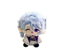 Youxy Anime Peluche Diluc/Venti/ZhongLi Figura Posizione Seduta Mini Ciondolo 12CM Anime Cartoon PP Cotone Morbido Farcito Borsa Decorazione per i fan dei giocatori