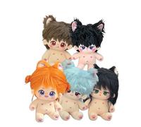 Youxy Anime, statuetta di peluche 5 pezzi, Hijikata Toushirou/Sakata Gintoki/Kagura Cotton Soft Figurine Anime, portachiavi con ciondolo a zaino, regalo 20 cm