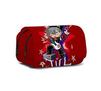 Youxy Astuccio a tema anime, Luka/Ivan/Till, con stampa 3D, grande capacità, doppio strato, con cerniera, ideale come regalo per il rientro a scuola, per ragazze e ragazzi, Tipo 7., Astuccio