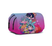 Youxy Astuccio a tema anime, Luka/Ivan/Till, con stampa 3D, grande capacità, doppio strato, con cerniera, ideale come regalo per il rientro a scuola, per ragazze e ragazzi, Tipo 10., Astuccio