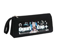 Youxy Astuccio per matite con cappuccio con motivo anime Oguri con stampa 3D per la settimana speciale/Tokai Teio, astuccio per studenti con stampa 3D per il rientro a scuola, per ragazze e ragazzi