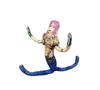 Youxy Dio Brando Peluche Animale Giovanna/Bucciarati Morbido Cuscino Riempito Divertente 28 cm Cartone Animato Rotabile Astratto per Divano Decorazione Domestica