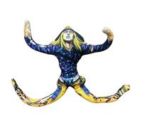 Youxy Dio Brando Peluche Animale Giovanna/Bucciarati Morbido Cuscino Riempito Divertente 28 cm Cartone Animato Rotabile Astratto per Divano Decorazione Domestica