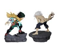 Youxy Midoriya Izuku/Shigaraki Tomura Figurine Anime MHA Action Figure Battle Scene Modello in PVC 13 CM Statua fatta a mano Decorazione per auto da collezione per i fan