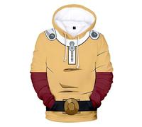 Youxy Saitama - Felpa con cappuccio Anime Genos, con stampa 3D, a maniche lunghe, alla moda, per il tempo libero, streetwear