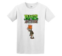 youyasi Retro Plants Vs. Zombies T-Shirt White XL