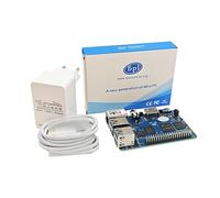 youyeetoo Banana Pi BPI-M5 Kit Amlogic S905X3 Single Board Computer with 4GB RAM and 16G eMMC for AIOT Support Android Debian Raspberry Pi Replacement (with EU Power)