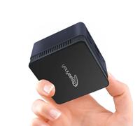 youyeetoo BY51 Mini Pc, Intel N100 CPU -12th Gen AlderLake - fino a 3,4 GHz, 12 GB LPDDR5 RAM, SSD da 128 - 512 GB, mini PC da gioco, con Dual HDMI2.0 4K, Ufficio/HTPC, Micro Computer (H1 (12 GB + 512