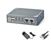 youyeetoo FriendlyElec NanoPC-T6-LTS Mini-Computer-Router, Dual 2.5G Ethernet, RK3588-8/16GB RAM, PCIe 3.0, OpenWrt, Open Source Smart IoT Gateway, für NAS/Reiserouter (16GB+64GB,Standard-Kit)
