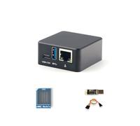 youyeetoo FriendlyElec NanoPi NEO3 Plus Mini router, RK3528A, 1 GB RAM, computer a scheda singola, Gigabit Ethernet, USB 3.0, supporto eMMC/OpenWrt per IoT NAS Smart Home (con 64 GB eMMC, con case)