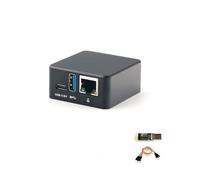 youyeetoo FriendlyElec NanoPi NEO3 Plus RK3528A Mini Router Computer Scheda Singola, Gigabit Ethernet, USB 3.0, Supporto eMMC/OpenWrt per IoT NAS Smart Home (1 GB RAM, con custodia, con modulo di
