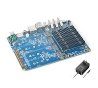 youyeetoo Piattaforma Mini NAS CM3588 Plus, fino a 8 K, RK3588, OpenMediaVault fit,32 GB LPDDR5, 4 socket M.2 PCIe3.0, soluzioni NAS, Home Server, archiviazione cloud locale (kit NAS 32 G+256G)