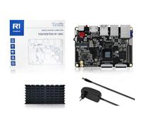 youyeetoo R1 Single Board Computer - Basic Rockchip RK3588S - Display 8K - Supporto HDMI 2.1, SATA 3.0, PCIe 2.0 SSD, USB Host x5, NFC - AIoT/NAS - Android 13/Debian (8GB RAM+64GB eMMC (Power Kit))