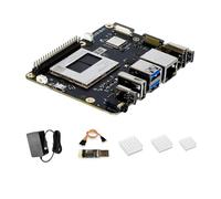 youyeetoo Rubik Pi 3 - Scheda di sviluppo Qualcomm QCS6490, 12 Tops AI da 8 GB di RAM, 128 GB UFS, supporto multiOS, USB 3.1, per progetti IoT e AI (kit di alimentazione)