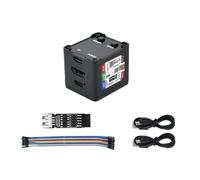 youyeetoo Sipeed NanoKVM Mini Remote Control Operations Server Maintenance Server, 1TOPS NPU 1GHz C906 RISC-V Linux Single Board Computer, con porta di rete 100M (Full Packet Nero)