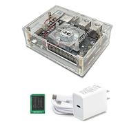 youyeetoo VisionFive2 v1.3B RISC-V Single Board Computer, Quad Core, 8 GB senza WiFi Dongle, StarFive JH7110 con GPU 3D, Dual Ethernet Port 2 x 1 Gbit, per IOT/AI (Kit 4)
