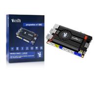 youyeetoo X1 - x86 Windows, computer a scheda, processore Intel 11th N5105, doppio server multimediale 4K, doppio slot M.2, supporta il modulo SSD/WiFi 6 2280 - PCIE 3.0 - NFC (16 GB di RAM, nessun
