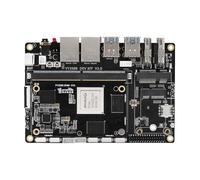 youyeetoo YY3588 Multifunzionale AI Development Board RK3588 Chip 8-core ARM 6TOPs NPU, 32 GB LPDDR4 256 GB eMMC5.1 Dual NIC, per controllo industriale Edge AI Intelligent Terminal IoT Gateway
