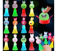 YOUYIKE 12 pezzi a Giocattolo a LED 11.5cm, Regalo di Compleanno per Bambini, mini Giocattoli Glow Ball, per Bambini e Bambine da 3 a 15 anni