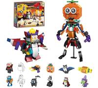YOUYIKE costruzioni bambini Serie di Halloween giocattolo Può essere assemblato liberamente in 2 forme regalini fine festa compleanno Gioco di costruzione di puzzle
