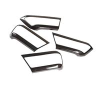 YOUZKA Cambia le parti Maniglia Per Porta Interna Per Auto Per Con Telaio Decorare La Copertura Per Land Per Rover Per Defender 110/130 2020-2024(Carbon Fiber Grain)