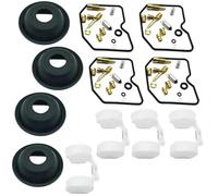 YOUZKA Kit di Accessori per la Riparazione Accessori per Moto Galleggiante A Membrana per ZR1200 ZRX1200R 2001-2005 ZR 1200 ZRX Kit di Riparazione del Carburatore