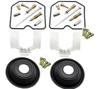 YOUZKA Kit di Accessori per la Riparazione Accessori per Moto Kit di Riparazione Carburatore per EX250 per Ninja 250R Ex 250 2001-2012 Galleggiante A Membrana
