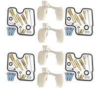 YOUZKA Kit di Accessori per la Riparazione Kit di Riparazione del Carburatore per Moto, Membrana del Galleggiante del S&istema di Alimentazione per CB400SF NC31 CBR400RR CB400 SF CBR400 RR(Style 3)