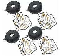YOUZKA Kit di Accessori per la Riparazione Kit di Riparazione del Carburatore per Moto, Vite dell'Aria A Membrana per ZX6R ZX600 ZZR600 ZX-6 ZZR ZX 600