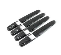 YOUZKA Maniglia decorativa Copri Maniglia Porta Cromata In ABS Con Foro Intelligente Accessori Per Rush 2018 2019 2020 2021 Parti Esterne Stile Auto(Carbon Fiber)