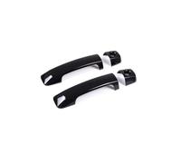 YOUZKA Maniglia decorativa Per FJ Per Cruiser 2007 2008 2009 2010-2021 ABS Maniglia Esterna Della Portiera Dell'auto Adesivi Per Accessori Auto(Nero)