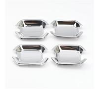 YOUZKA Maniglia decorativa Per M&itsubishi Per Pajero V80 V93 V95 V97 V98 2007 2008 2009 2010-2021 Maniglia Della Portiera Copertura Trim 4 Pezzi(Silver chrome)