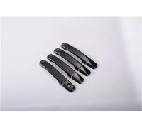 YOUZKA Maniglia decorativa Per N&issan Per Qashqai J10 2007 2008 2009 2010-2013, Copri Maniglia Esterna Per Portiera Auto, Adesivo Decorativo(Black 0 buttons)