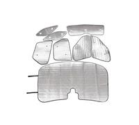 YOUZKA Parabrezza Anteriore per Auto, Protezione Solare Completa in Vetro, per Land per Rover per Discovery 5 LR5 17-25 Visiera Interna(Silver 8 PCS)