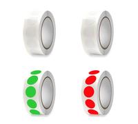 YOUZMY 2000 etichette autoadesive per marcature colorate da 20 mm, autoadesive, impermeabili, rotonde, per fai da te, ufficio, calendario, casa e codifica a colori