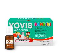 Yovis Bambini Fermenti Lattici e Probiotici per i bambini 10 Flaconcini Gusto Fragola