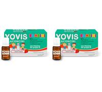YOVIS Bambini Flaconcini, Probiotici per il Benessere Intestinale con Vitamine B6 e B12, 10 Miliardi di Fermenti Lattici Vivi, indicato per Bambini dai 3 ai 14 anni, 10 Flaconcini, Gusto Fragola