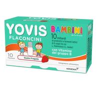 Yovis Bambini Integratore Probiotico Gusto Fragola 10 Flaconcini