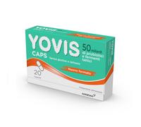 Yovis caps 50 Miliardi di Fermenti Lattici Probiotici Vivi 20 Capsule da 0,7 g
