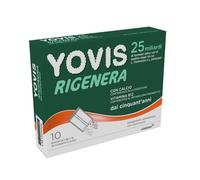 Yovis Rigenera 50+ 25 miliardi fermenti per equilibrio flora intestinale, metabolismo energetico e mantenimento ossa 10 bustine