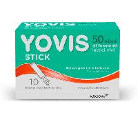 Yovis Stick 50 Miliardi Integratore Fermenti Lattici Vivi e Probiotici 10 Bustine Orosolubili