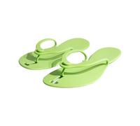 yowalk CLEVER Infradito Uomo Donna Richiudibili Ciabatte Piscina Donna Uomo Termoplastica Per Sportivi (Verde, Sistema Taglie Calzature EU, Adulto, Numero (range), Stretta, 36, 38)