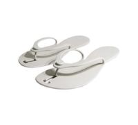 yowalk CLEVER Infradito Uomo Donna Richiudibili Ciabatte Piscina Donna Uomo Termoplastica Per Sportivi (Grigia, Sistema Taglie Calzature EU, Adulto, Numero (range), Stretta, 36, 38)