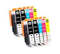 Yowell 10x 364XL Compatible Ink Cartridges for HP 364 364 XL for HP Photosmart 5520 5510 5520 5524 Deskjet 3520 Officejet 4622 4622, 5510 5520 5524 6520 5515 7520